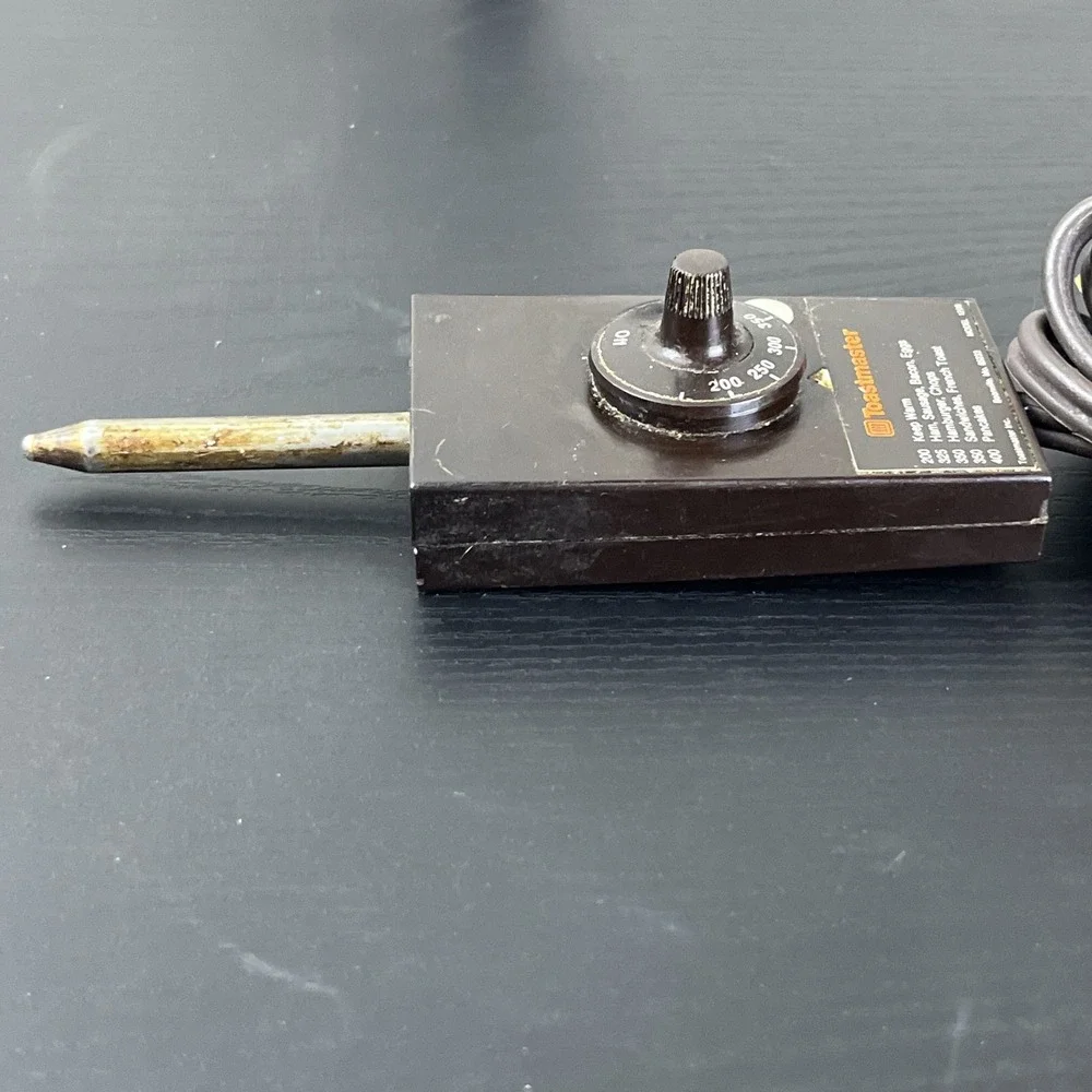 Vintage Toastmaster 1226 Heat Control Probe 1500W Skillet Griddle Cord